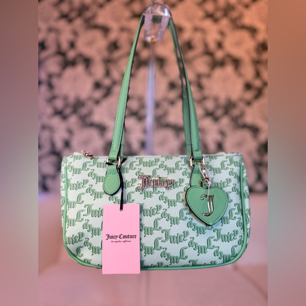 Juicy Couture Mint Green Shoulder Bag NWT